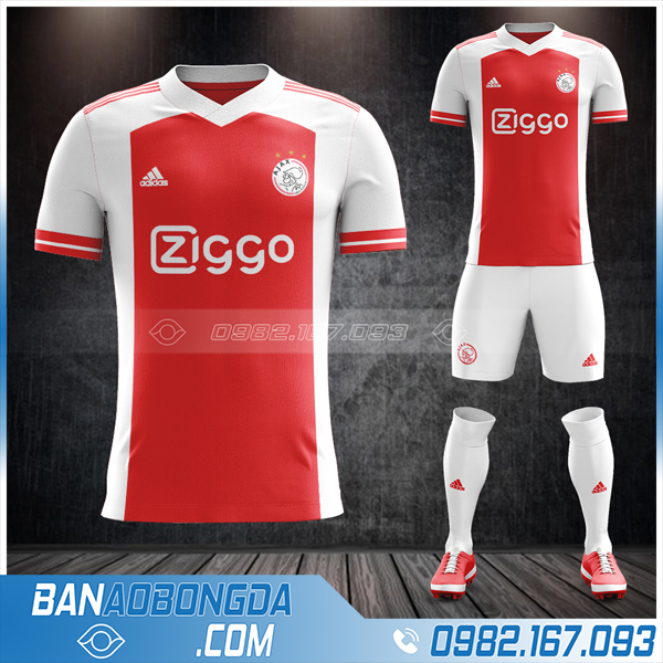 Áo Ajax Amsterdam 2021 sân nhà