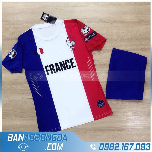 áo bóng đá đội tuyển Pháp training 1 mới và đẹp
