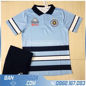 áo di chuyển của Hà Nội FC màu xanh da trời