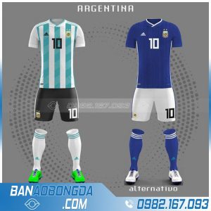 áo đội tuyển Argentina chế đẹp