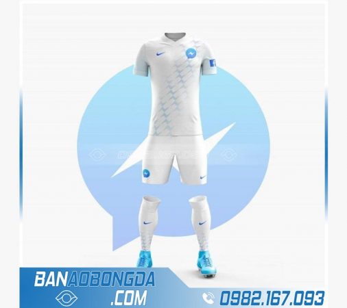 áo bóng đá messenger thiết kế theo yêu cầu