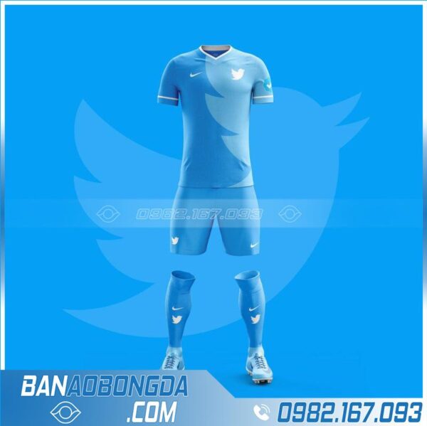 áo bóng đá công ty Twitter thiết kế đẹp
