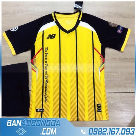 Áo Bóng Đá Không Logo Màu Vàng Giá Rẻ Hz Lm12 - Hacazi Sport