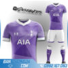 áo bóng đá Tottenham màu tím HZ 365