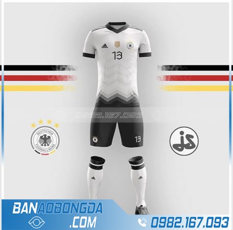 áo đội tuyển Đức thiết kế đẹp HZ 380