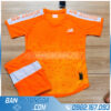 áo bóng đá không logo cao cấp LM15 màu cam