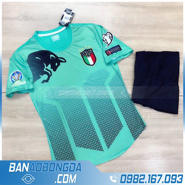 áo đội tuyển Ý 20202 chế màu xanh lá cực đẹp