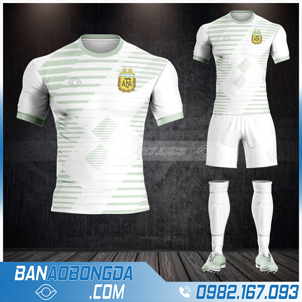 áo argentina 2021 mới nhất màu trắng
