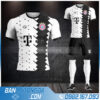 Áo bóng đá Bayern Munich màu trắng HZ 416 màu trắng giá rẻ