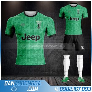 Áo bóng đá Juventus màu xanh lá HZ 439