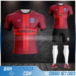 áo PSG 2021 tự chế màu đỏ