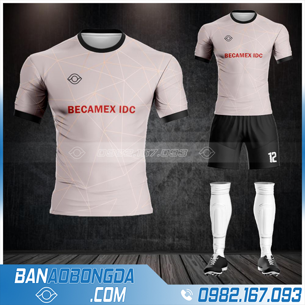 may áo bóng đá công ty Becamex IDC HZ 595