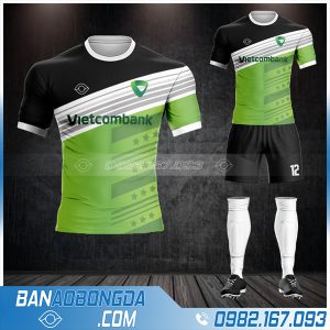 áo bóng đá ngân hàng Vietcombank đẹp HZ 604