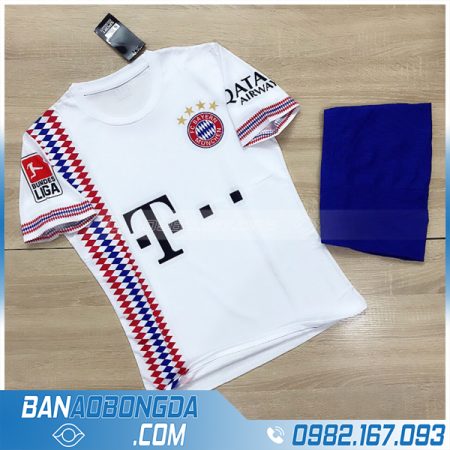 áo bóng đá Bayern Munich màu trắng mới nhất