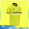 Áo đấu Everton tự thiết kế màu vàng