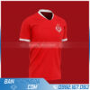 Áo bóng đá clb tự thiết kế HZ 713 màu đỏ