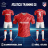 áo atletico training mới lạ