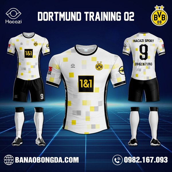Áo Hacazi-Dortmund-Training-02 Đẹp Xuất Sắc