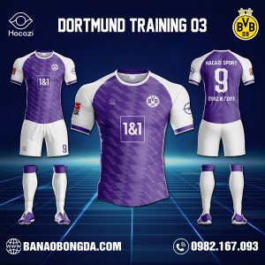 Áo Hacazi-Dortmund-Training-03 Màu Tím Đẹp