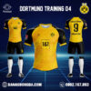 Áo Hacazi-Dortmund-Training-04 Màu Vàng Nổi Bật