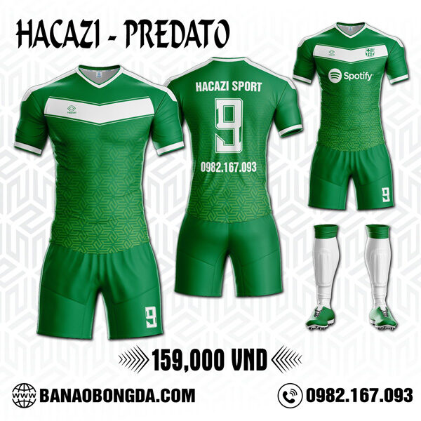 Nếu yêu thích mẫu áo bóng đá xanh két 2023 mã không logo thì đừng quên thêm ngay vào giỏ hàng của mình siêu phẩm ấn tượng đến từ Hacazi Sport này.