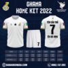 Hình ảnh áo bóng đá World Cup 2022 Ghana sân nhà