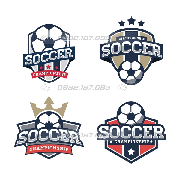 Sự đa dạng của các mẫu logo áo bóng đá đẹp tại Hacazi có làm bạn cảm thấy hồi hộp và xao xuyến. Đây chính là một trong những mẫu logo có 1 không 2 trên thị trường