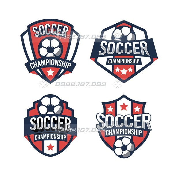Bộ logo áo đá bóng ấn tượng với ngôi sao truyền thống đã và đang được rất nhiều các bạn trẻ lựa chọn cho mình cũng như đội bóng. 