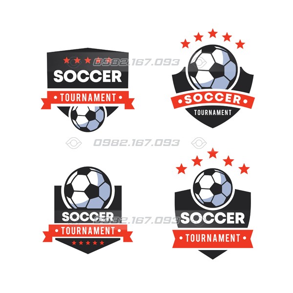 Bạn cùng đội bóng đang tìm logo áo bóng đá đẹp với trái bóng tròn. Đây chính là một trong những mẫu logo áo bóng đá không thể thiếu trong bộ sưu tập của bạn