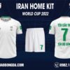 Áo Iran Sân Nhà World Cup 2022 Phiên Bản Giới Hạn Và Độc Lạ vẫn tạo ra sự thu hút đến một cách lạ kì. Theo đó, Hacazi Sports chúng tôi đã sử dụng gam màu trắng làm gam màu chủ đạo. Một gam màu sang trọng, sạch sẽ.