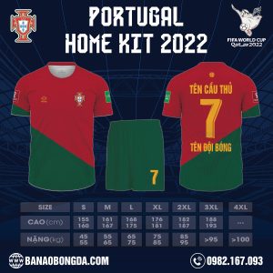 Mẫu Áo Bồ Đào Nha Sân Nhà World Cup 2022 Đẹp đang trở thành một hiện tượng lạ trong làng áo đấu thể thao World Cup trong nước. Với bản thiết kế lần này, chúng ta sẽ thấy sự xuất hiện của gam màu đỏ làm gam màu chính của chiếc áo. Màu sắc này áp dụng cho mặt trước và mặt sau của áo.