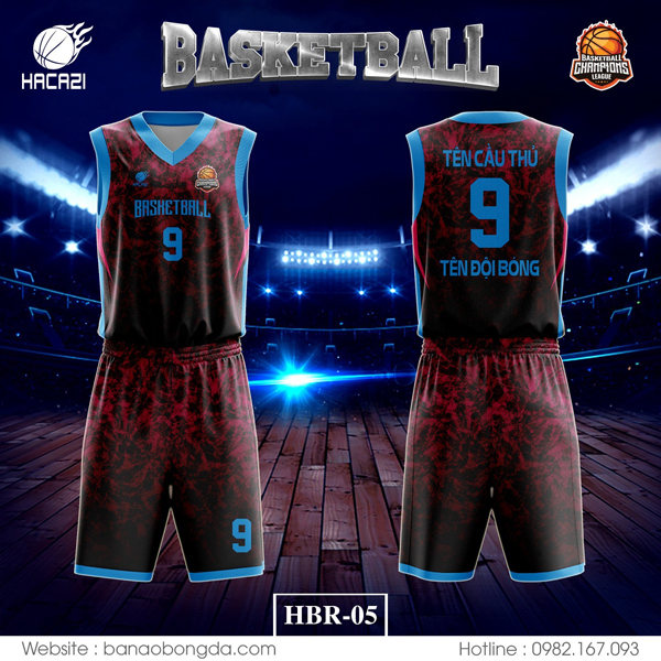 Bạn đang cần một mẫu quần áo bóng rổ thiết kế HBR-05 đẹp, giá tốt. Hãy đến ngay với Hacazi Sport, đến với chúng tôi, bạn sẽ như lạc vào một thiên đường áo thể thao với những mẫu áo bóng rổ đẹp - chất lượng nhất.