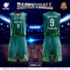 Áo bóng rổ HBR-24 màu xanh ngọc