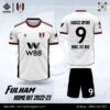 Mẫu áo bóng đá CLB Fulham sân nhà 2022-23