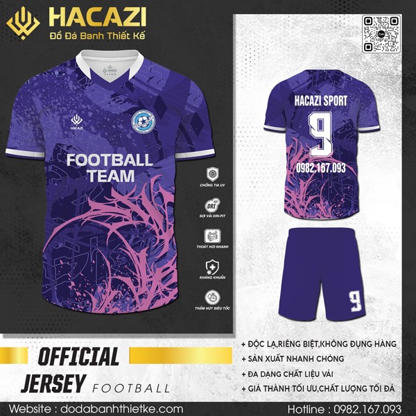 Mẫu áo bóng đá thiết kế mới nhất