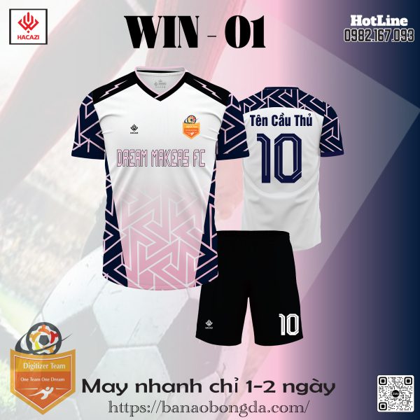 Win - 01 - Màu Hồng Nhạt + Tím Than thiết kế độc đáo